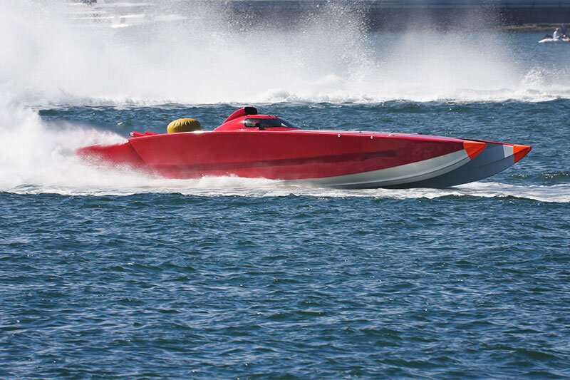 Race Boat Feature